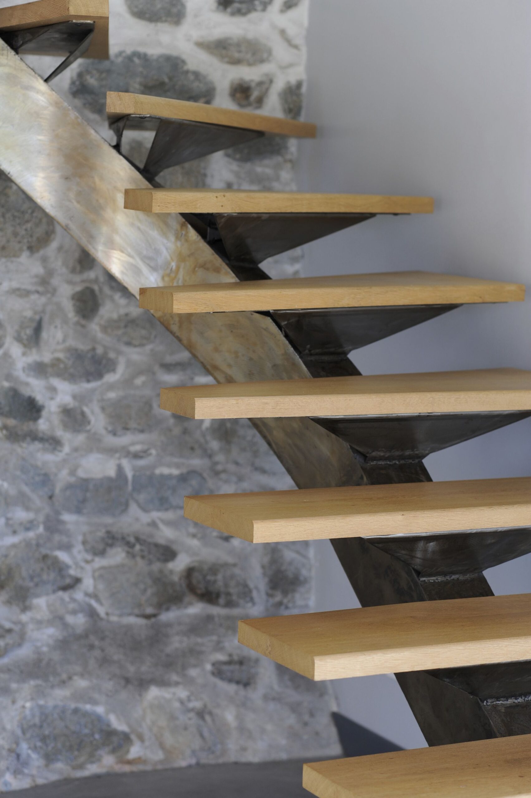 Détail Escalier quart tournant